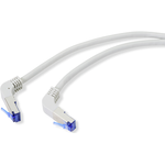 Renkforce RF-4892468. Kabellänge: 0,15 m, Kabelstandard: Cat6a, Kabelschirmung: S/FTP (S-STP), Anschluss 1: RJ-45, Anschluss 2: RJ-45, Beschichtung Steckerkontakte: Gold (RF-4892468)