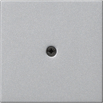 GIRA 027426 Wandplatte/Schalterabdeckung Aluminium (027426)