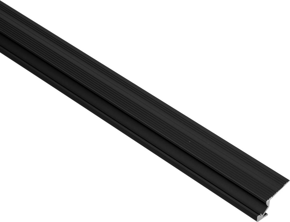 EUROLITE Treppenprofil für LED Strip schwarz 2m (51210897)
