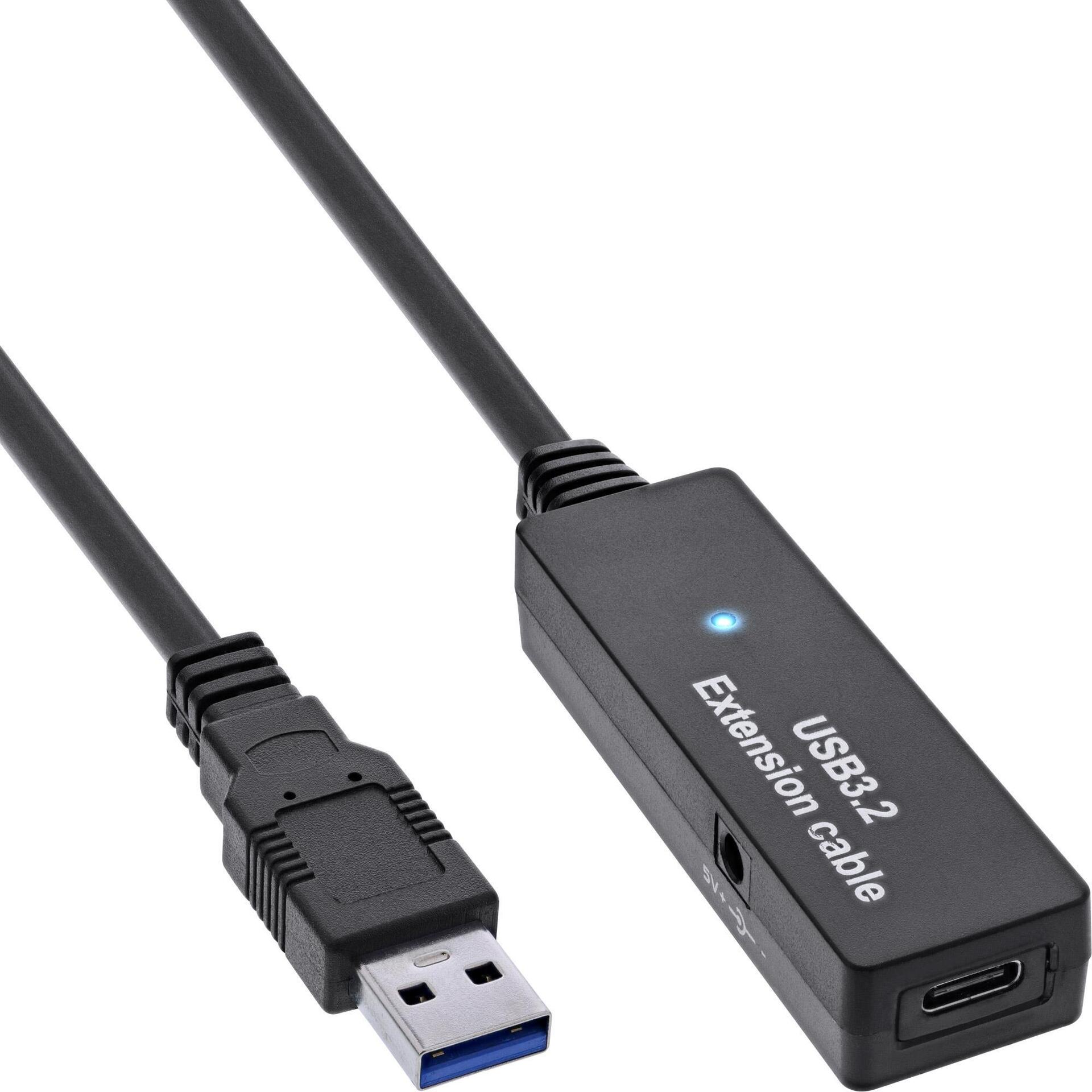 InLine USB 3.2 Gen.1 Aktiv-Verlängerung (35650B)