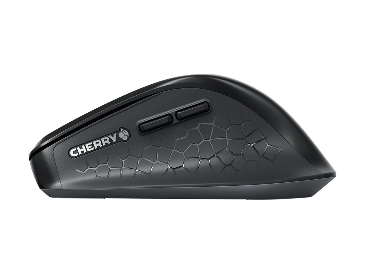 Cherry CHERRY STREAM Mouse Comfort Kabellos 2.4 GHz 6 Tasten Schwarz