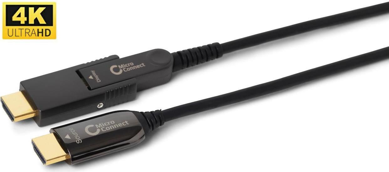 Microconnect HDM191915V2.0DOP HDMI-Kabel 15 m HDMI Typ A (Standard) HDMI Typ D (Mikrofon) Schwarz (HDM191915V2.0DOP)