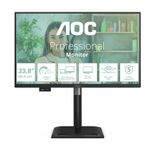 AOC 24P4CV LED-Monitor 60,5?cm (23,8") Full HD – HDMI/DP/USB?C/LAN – Schwarz