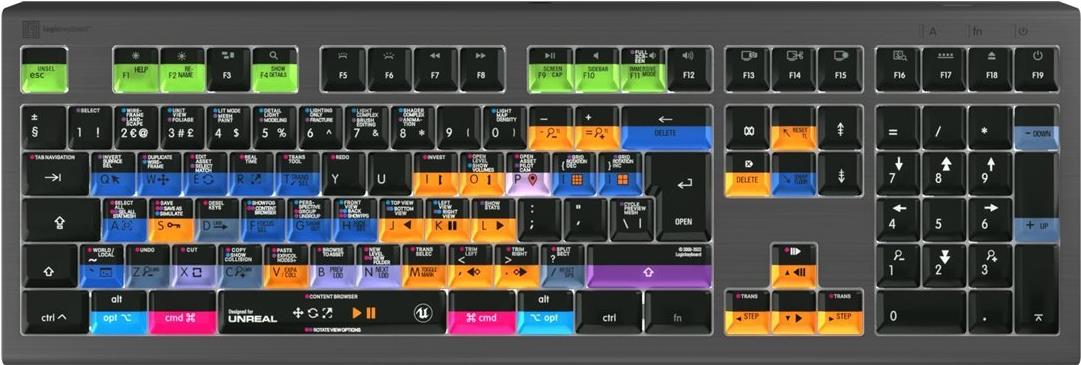 LogicKeyboard Unreal Engine Astra 2 UK (Mac) (LKB-UNREAL-A2M-UK)