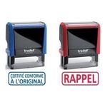 trodat Textstempelautomat X-Print 4912 "CERTIFIE CONFORME A (499209 4.0)