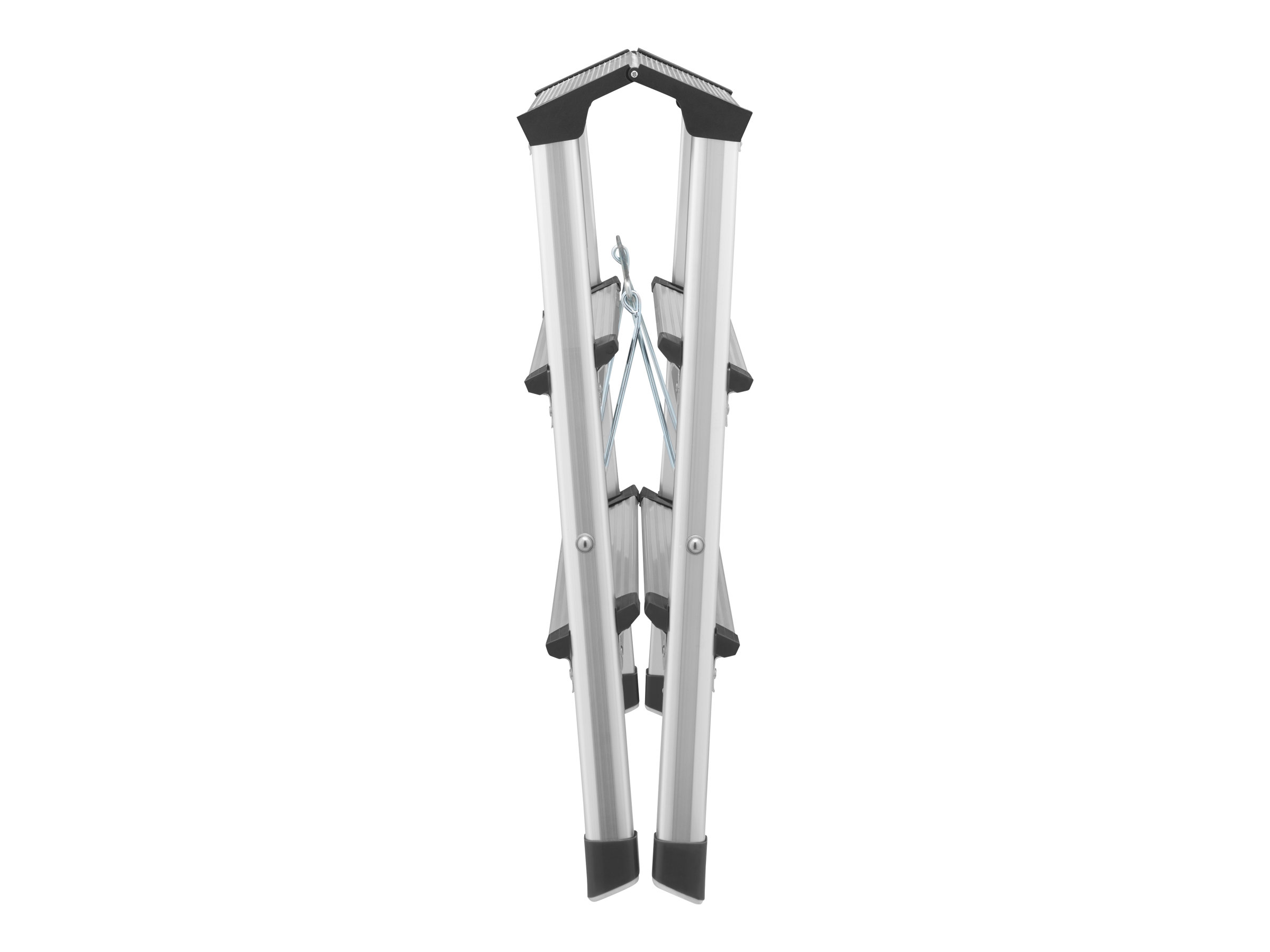 Hailo L90 Trittleiter 3 Stufen 2.35 m Silber