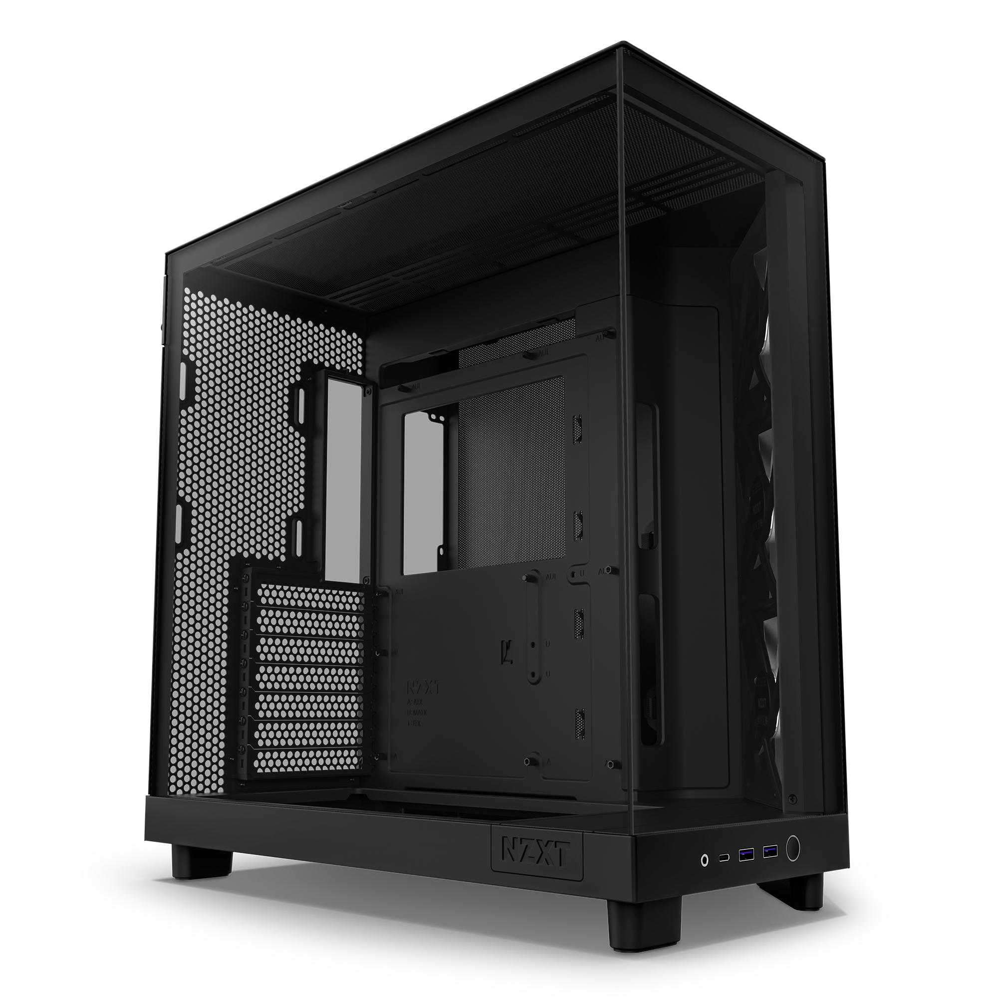 NZXT H series H6 Flow RGB Midi-Tower Mattschwarz