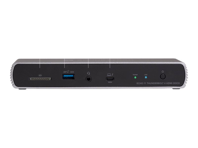 Sonnet Echo 11 Thunderbolt 4 HDMI Dock Schwarz, Silber