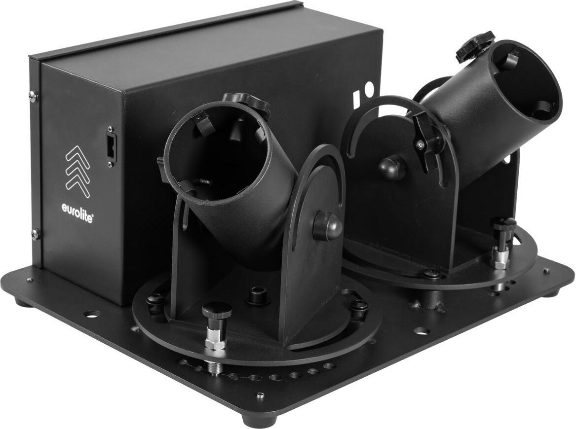 EUROLITE Confetti Double Shot DMX – 2-Kanal Abschussgerät für Konfetti/Streamer 230V