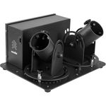 EUROLITE Confetti Double Shot DMX – 2-Kanal Abschussgerät für Konfetti/Streamer 230V