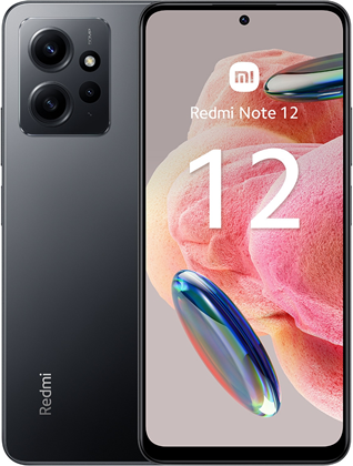 Xiaomi Redmi Note 12 16,9 cm (6.67 Zoll) Dual-SIM Android 12 4G USB Typ-C 4 GB 128 GB 5000 mAh Grau (MZB0DLZEU) (geöffnet)