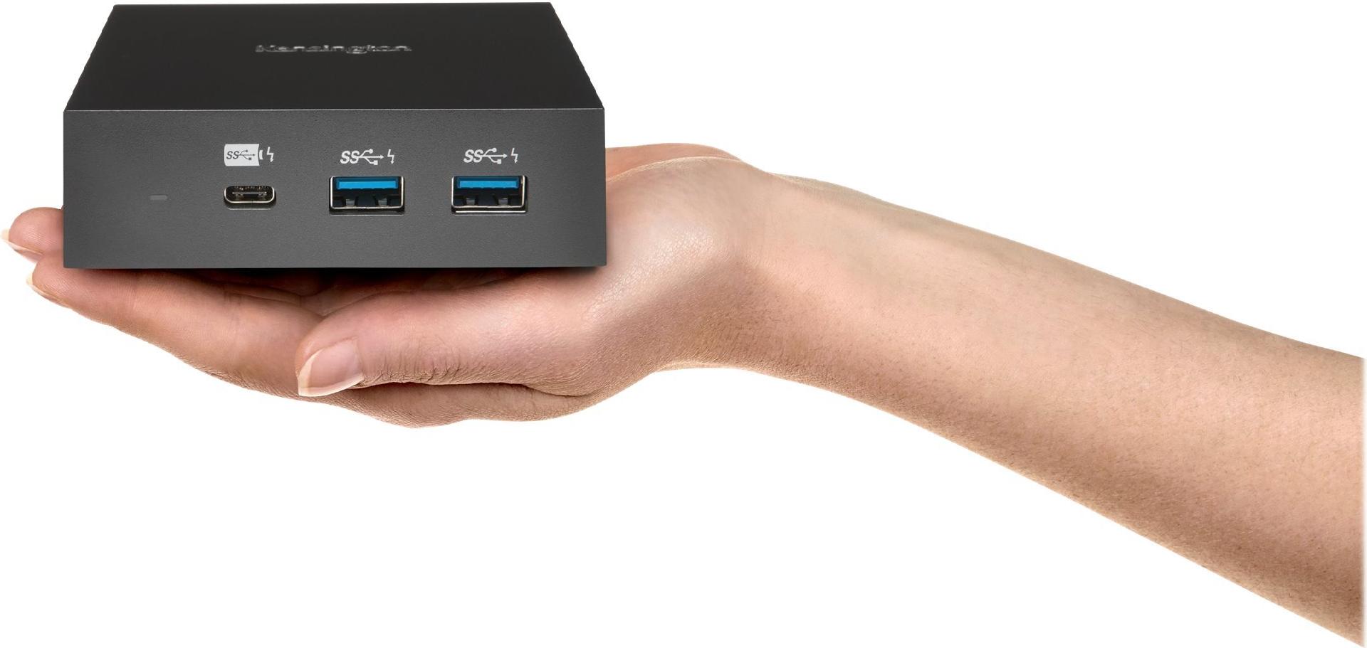 Kensington SD2000P USB-C 4K Nano Dock 60 W Power Delivery Schwarz
