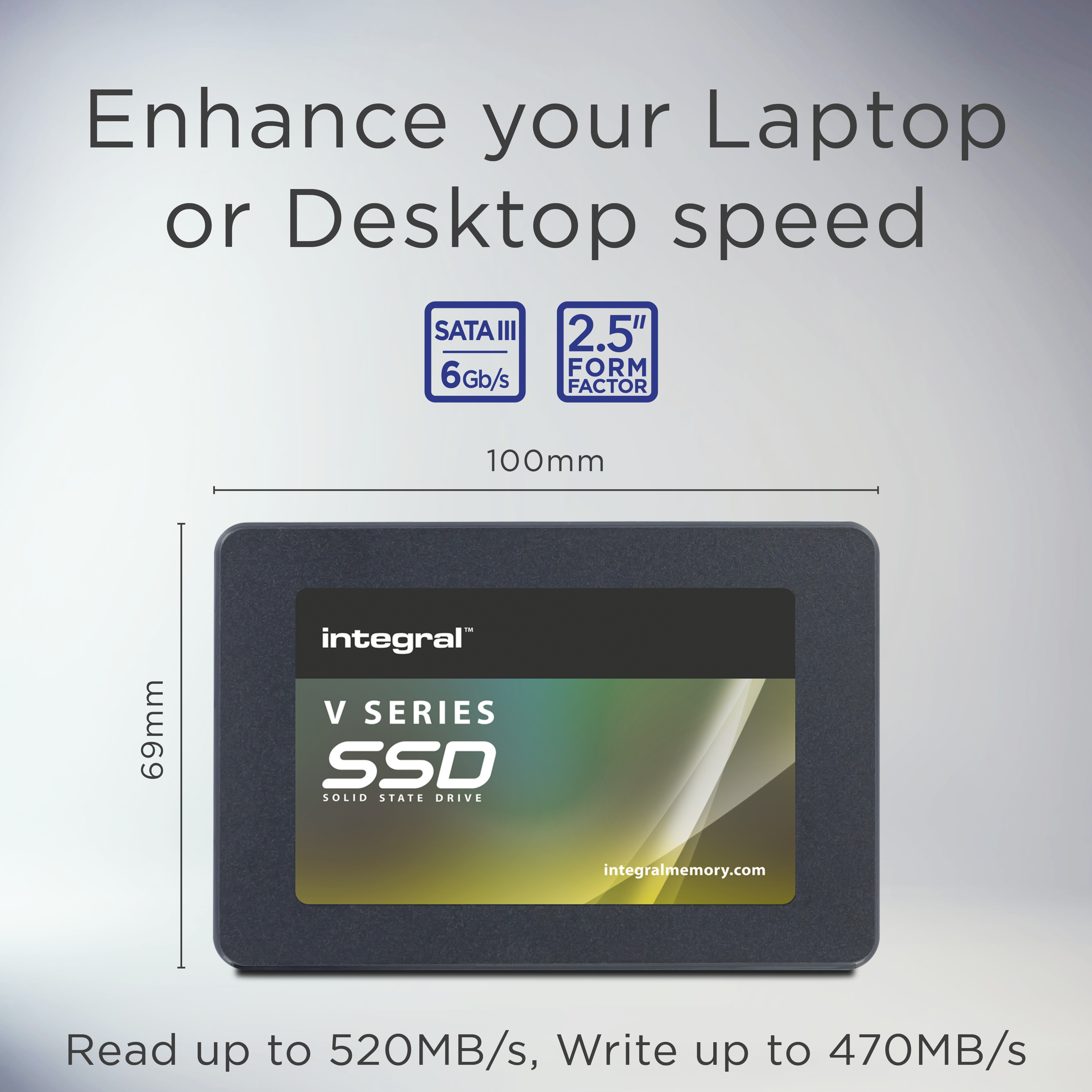 Integral INSSD960GS625V2 SSD 2.5" 960 GB SATA III 530 MB/s