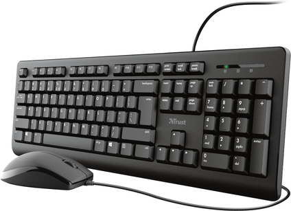 TRUST PRIMO KEYBOARD AND MOUSE SET US (23970)