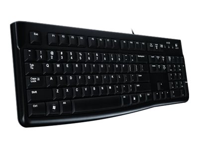 Logitech K120 for Business Tastatur USB Nordisch Schwarz
