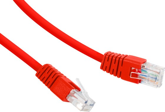 Gembird PP6U-0.5M Netzwerkkabel Rot 0,5 m Cat6 U/UTP (UTP) (PP6U-0.5M/R)