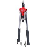 KS TOOLS Langarm-Handnietzangen-Satz für Gewindehülsen, 10-tlg. (150.9660)