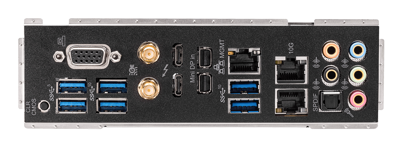 ASRock WRX80 Creator R2.0 Mainboard E-ATX Sockel sWRX8 DDR4 8x DIMM 2x 10G LAN Wi-Fi 6E
