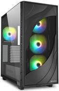 Sharkoon Rebel C80G RGB ATX Black schwarz (4044951041152)