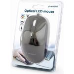 Gembird MUS-6B-02 Maus rechts USB Typ-A Optisch 3600 DPI (MUS-6B-02)