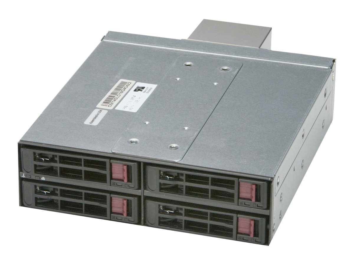 Supermicro Mobile Rack CSE-M14TQC 4 x 2.5" Hot-Swap Schwarz