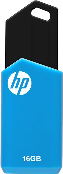 HP v150w USB-Stick 16 GB USB Typ-A 2.0 Schwarz - Blau (HPFD150W-16)