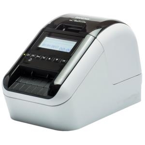 Brother QL-820NWB - Etikettendrucker - zweifarbig (monochrom) - Thermopapier - Rolle (6,2 cm) - 300 x 600 dpi - bis zu 176 mm/Sek. - USB 2.0, LAN, Wi-Fi(n), USB-Host, Bluetooth 2.1 EDR