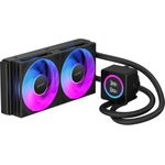 HP OMEN Modular 240mm LCD AiO-Wasserkühlung – 2,1" IPS-Display, ARGB, Schwarz  (A4RP7AA)