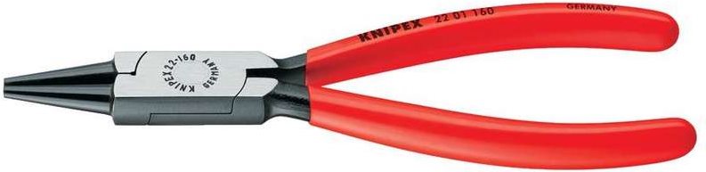 Knipex 22 01 160 Elektronik- u. Feinmechanik Rundzange Gerade 160 mm