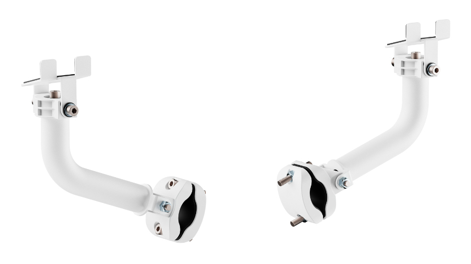 Oplite ScreenLockPro Monitorhalter für Flug- und Rennsimulator 45-57" Weiß