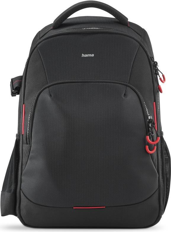 Hama Ohio Rucksack Schwarz - Rot (00121346)