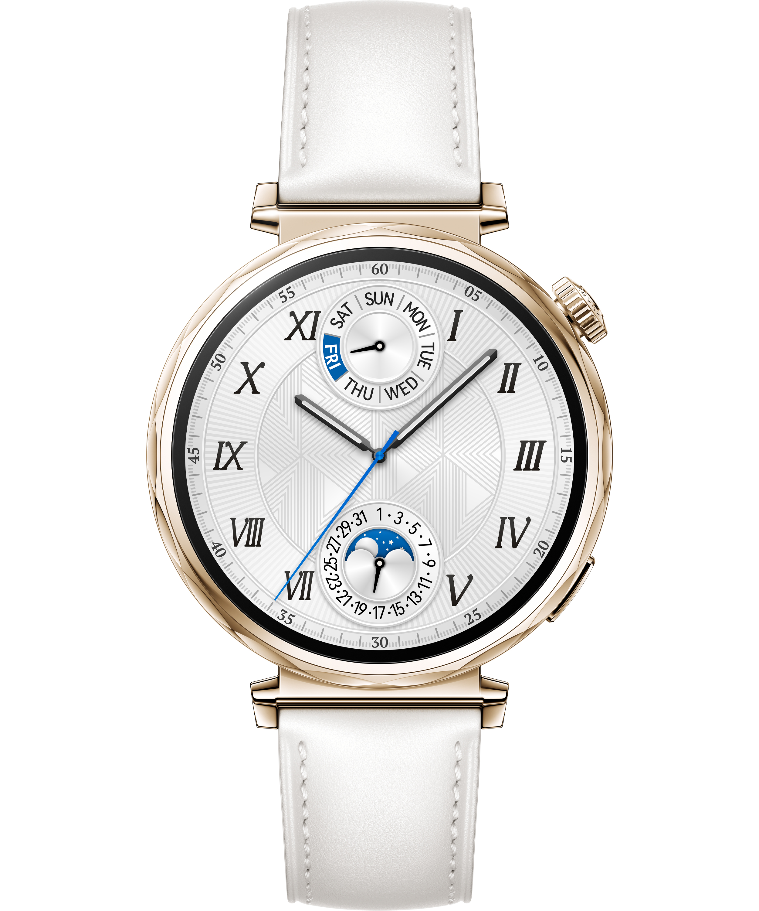 Huawei Watch GT 5 41 mm 1.32" AMOLED Edelstahl Weiß