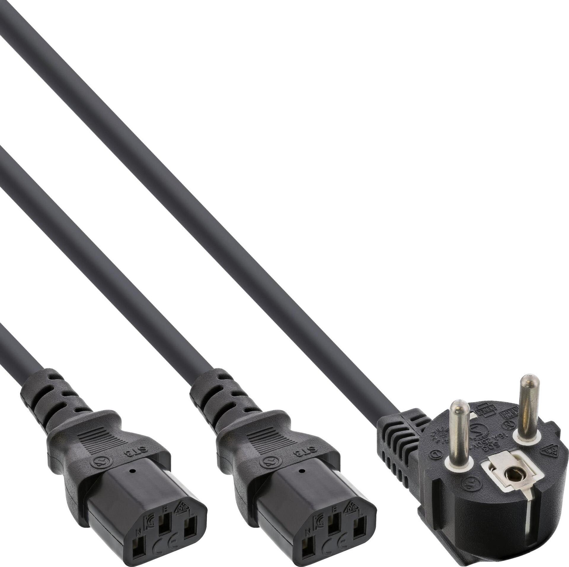 INLINE Y-cable Stromkabel (16657F)