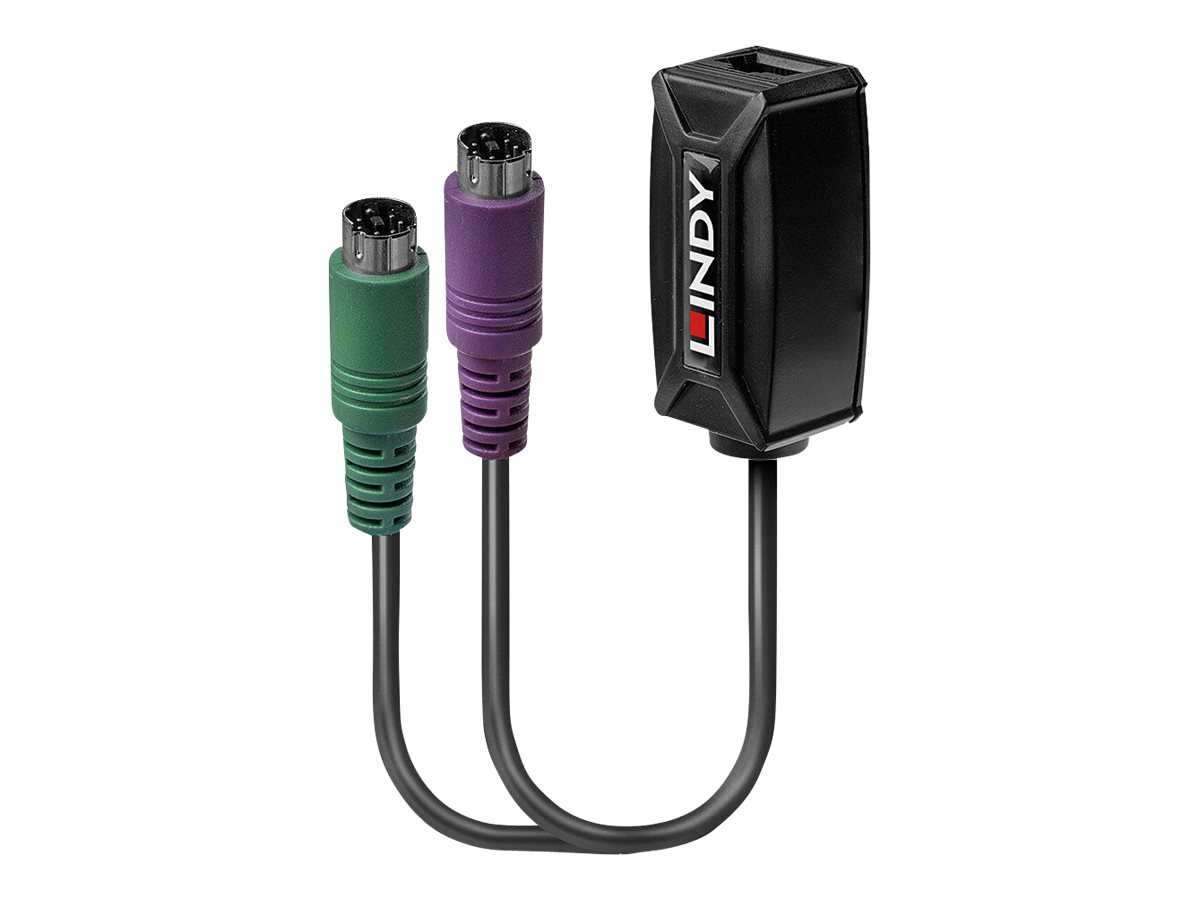 Lindy LINDY 100m PS/2 KM Cat.5e/6 Extender KVM-Extender Schwarz