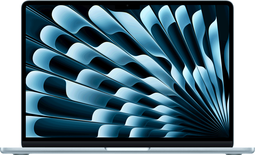 APPLE MACBOOK AIR 13 M4 10C/8C/16C 16GB 256GB 30W - SKY BLUE (MC6T4D/A) (geöffnet)