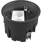 Obo Bettermann MT R2 VDE. Buchsen-Typ: CEE 7/3, Zertifizierung: CE, VDE. Produktfarbe: Schwarz, Material: Polyamid. Breite: 131 mm, Tiefe: 131 mm, Höhe: 85 mm. Anzahl enthaltener Produkte: 1 Stück(e) (7408832)