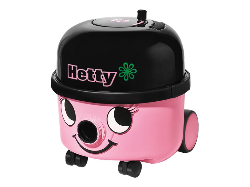 Numatic Hetty HET200-12 Standstaubsauger 620 W HEPA 9 l Staubbeutel Schwarz/Pink