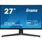 iiyama ProLite XUB2796QSU-B1 - LED-Monitor - 68.5 cm (27") - 2560 x 1440 WQHD @ 75 Hz - IPS - 250 cd/m² - 1000:1 - 1 ms - HDMI, DisplayPort - Lautsprecher - mattschwarz