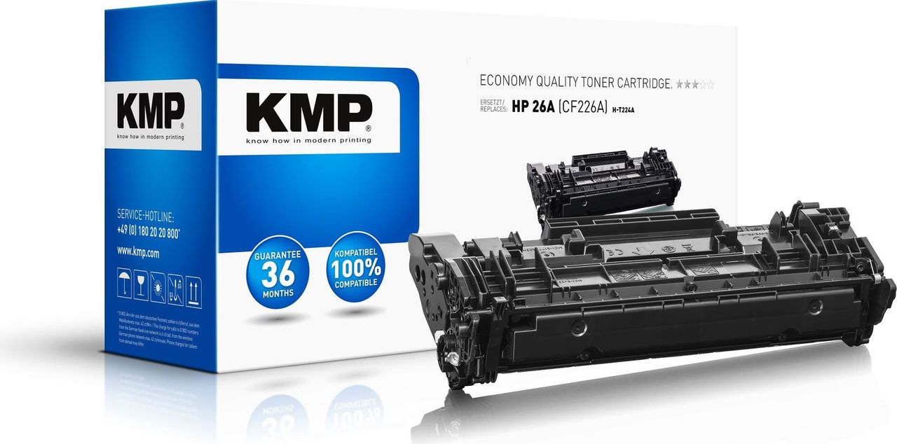 KMP H-T224A 100 g Schwarz (2539,4000)