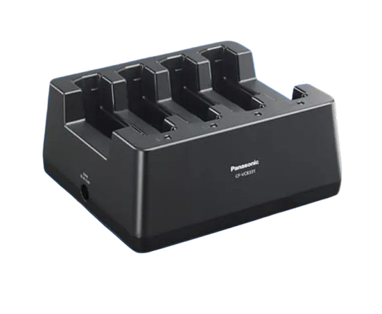 Panasonic FZ-VCBG210 4-Fach Akkuladegerät Schwarz