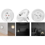 LogiLink ZUB LED Night Light Socket with 1x CEE7/3 (LED012)