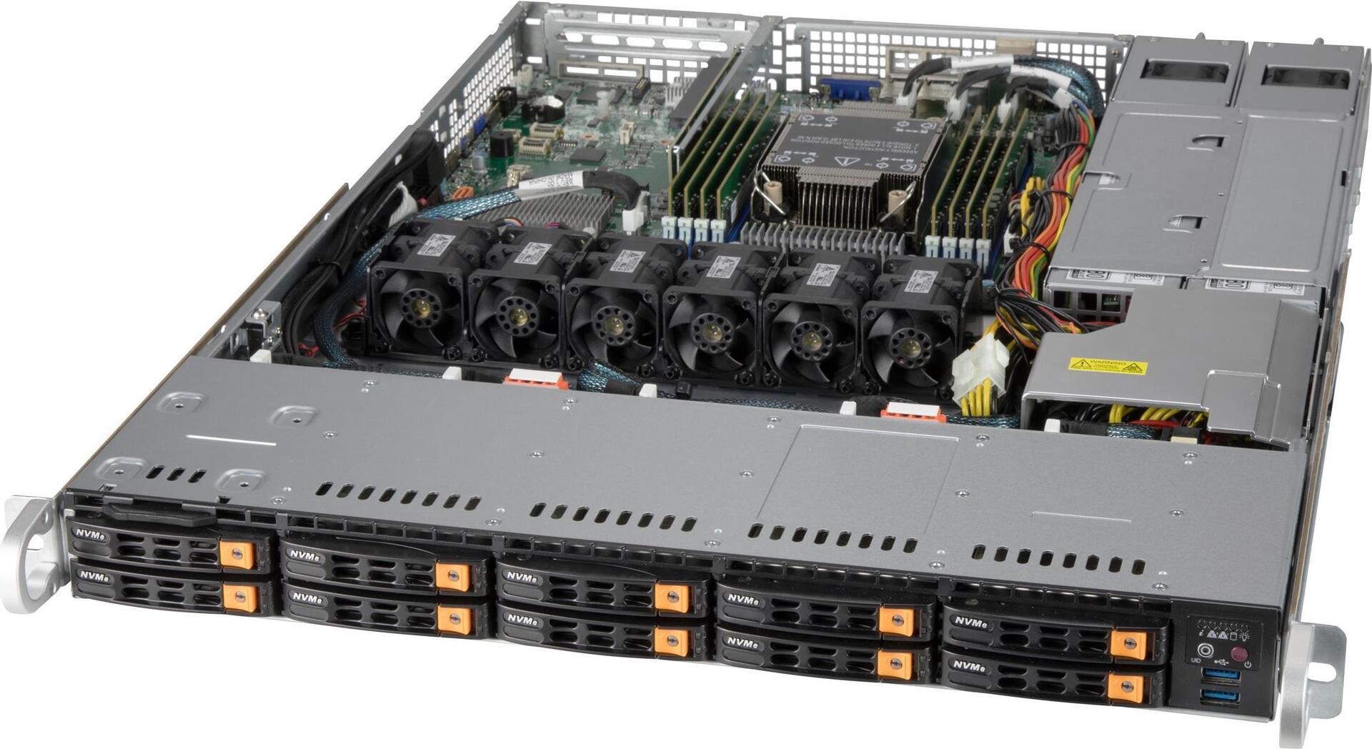 Supermicro Gehäuse SuperChassis CSE-116AC10-R860CB-N10 (CSE-116AC10-R860CB-N10)