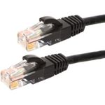 DSIT CAT6 Netzwerkkabel, U/UTP, 50 Meter, Schwarz, 100% Kupfer (DC-60-500)