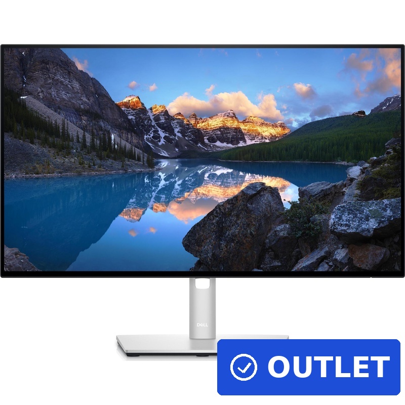 DELL UltraSharp U2422H 61 cm (24" ) 1920 x 1080 Pixel Full HD LCD Schwarz - Silber (DELL-U2422H) (geöffnet)