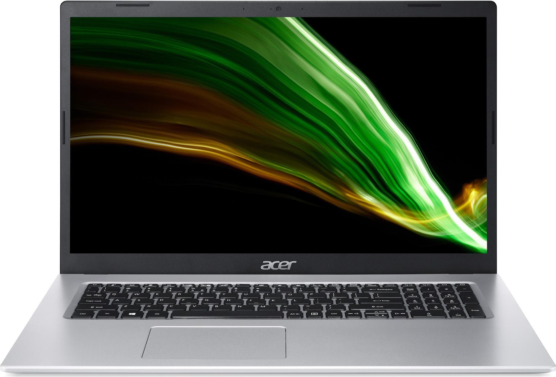 Acer Aspire 5 A517 52G Core i5 1135G7 Win 11 Home GF MX450 16 GB RAM 512 GB SSD QLC 43.94 cm (17.3) IPS 1920 x 1080 (Full HD) Wi Fi 6 Reines Silber kbd Deutsch  - Onlineshop JACOB Elektronik