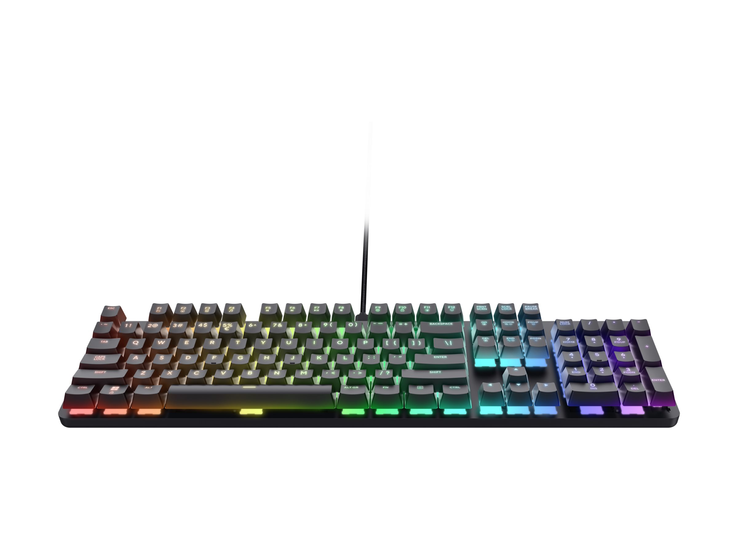 Trust GXT 871 Zora Mechanische Gaming-Tastatur USB QWERTZ RGB Schwarz
