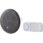 Sygonix SY-4671640 Funkklingel Komplett-Set mit Namensschild, selbst bespielbar (SY-4671640)