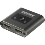 SpeaKa Professional SP-HSW-231 2 Port HDMI-Switch Ultra HD-fähig 7680 x 4320 Pixel (SP-10461500)