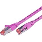 Wirewin KAT6 Patchkabel, S/FTP, LSOH, Lifetime Warranty, magenta RJ45 Patchkabel (PKW-PIMF-KAT6 20.0 MG)