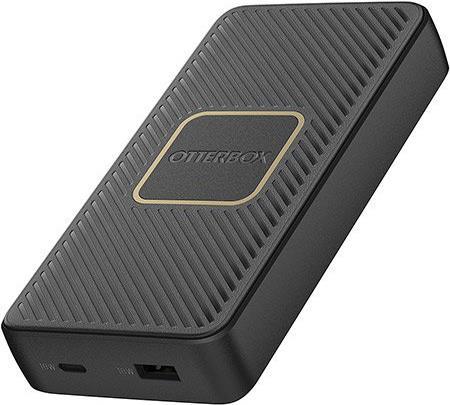 OtterBox Powerbank 15000 mAh USB-A,USB-C 18W + Wireless Ladefunktion 10W schwarz (78-80640)